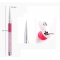 Nail Brush Set_Painted tip pen red